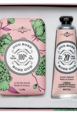 La Chatelaine Wood Rose Hand + Body Duo