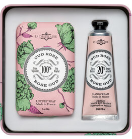 La Chatelaine Wood Rose Hand + Body Duo
