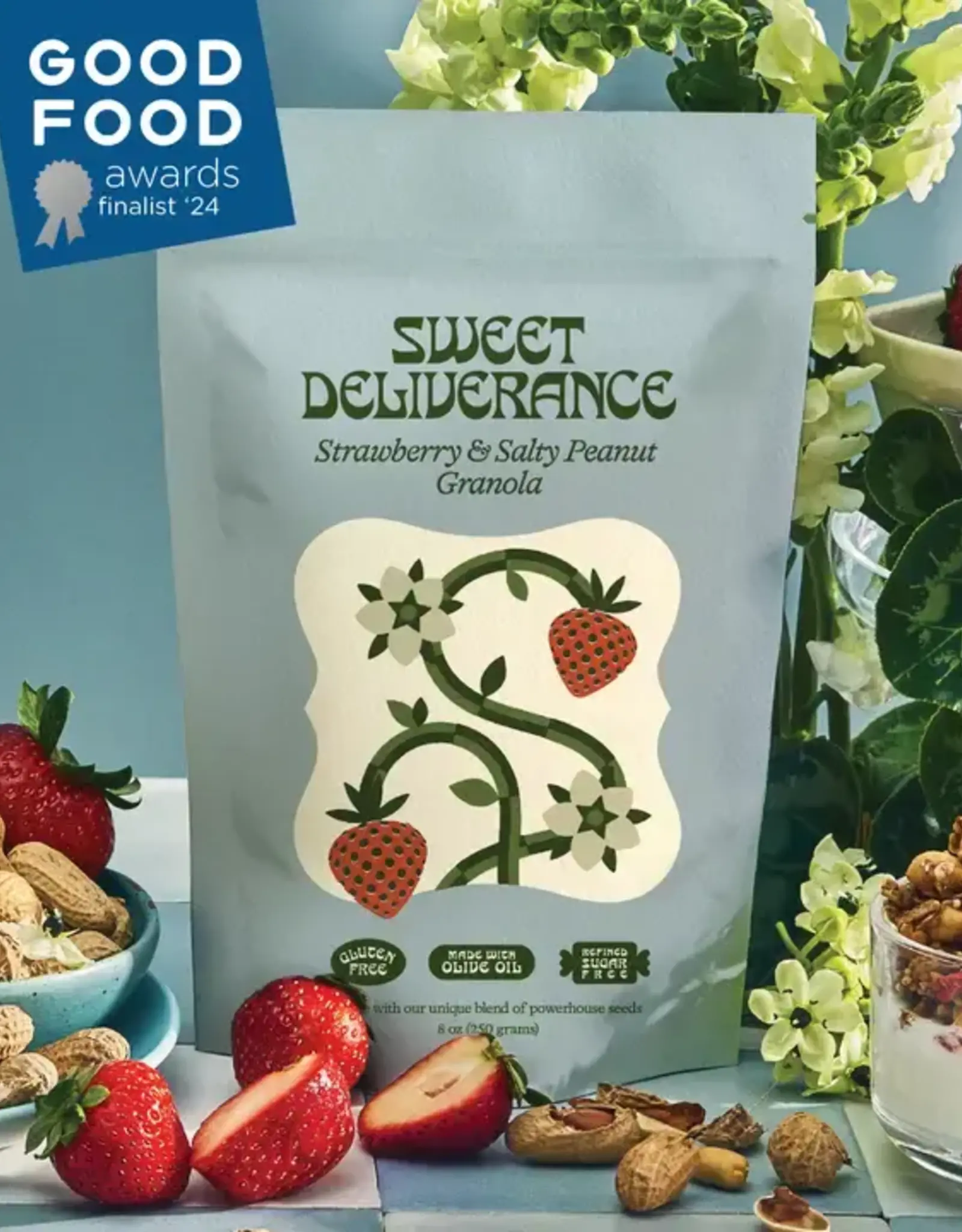 Sweet Deliverance Strawberry & Salty Peanut Granola