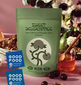 Sweet Deliverance Sour Cherry & Pistachio Rose Granola