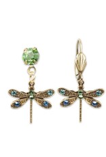Anne Koplik Brass Whimsical Dragonfly Earring EB05036MUL