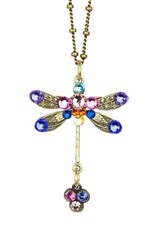 Anne Koplik Dragonfly Necklace With Triple Drop NS4726AMUL