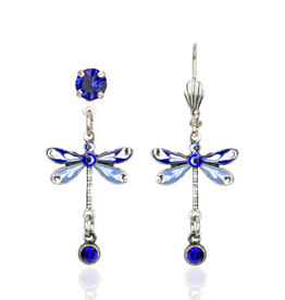 Anne Koplik Dragonfly Earring With Blue Drop  ES3347SAP