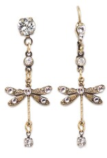 Anne Koplik Crystal Dragonfly Earring   ER3947ACRY
