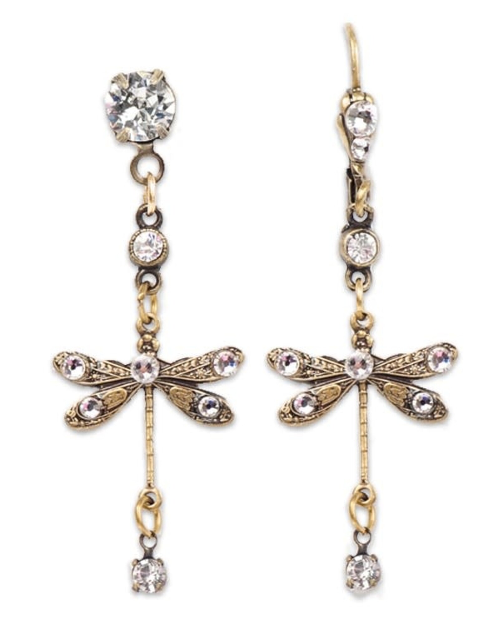 Anne Koplik Crystal Dragonfly Earring   ER3947ACRY