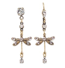 Anne Koplik Crystal Dragonfly Earring   ER3947ACRY