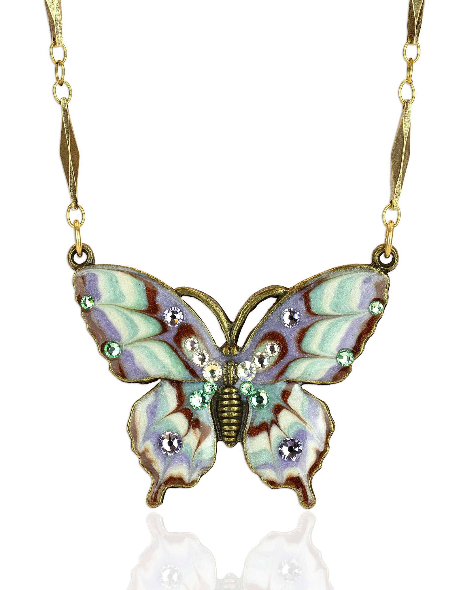 Anne Koplik Butterfly Necklace NK4949PAS