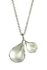 Sarah Richardson Jewelry Large Double Petal Pendant PNK44SS