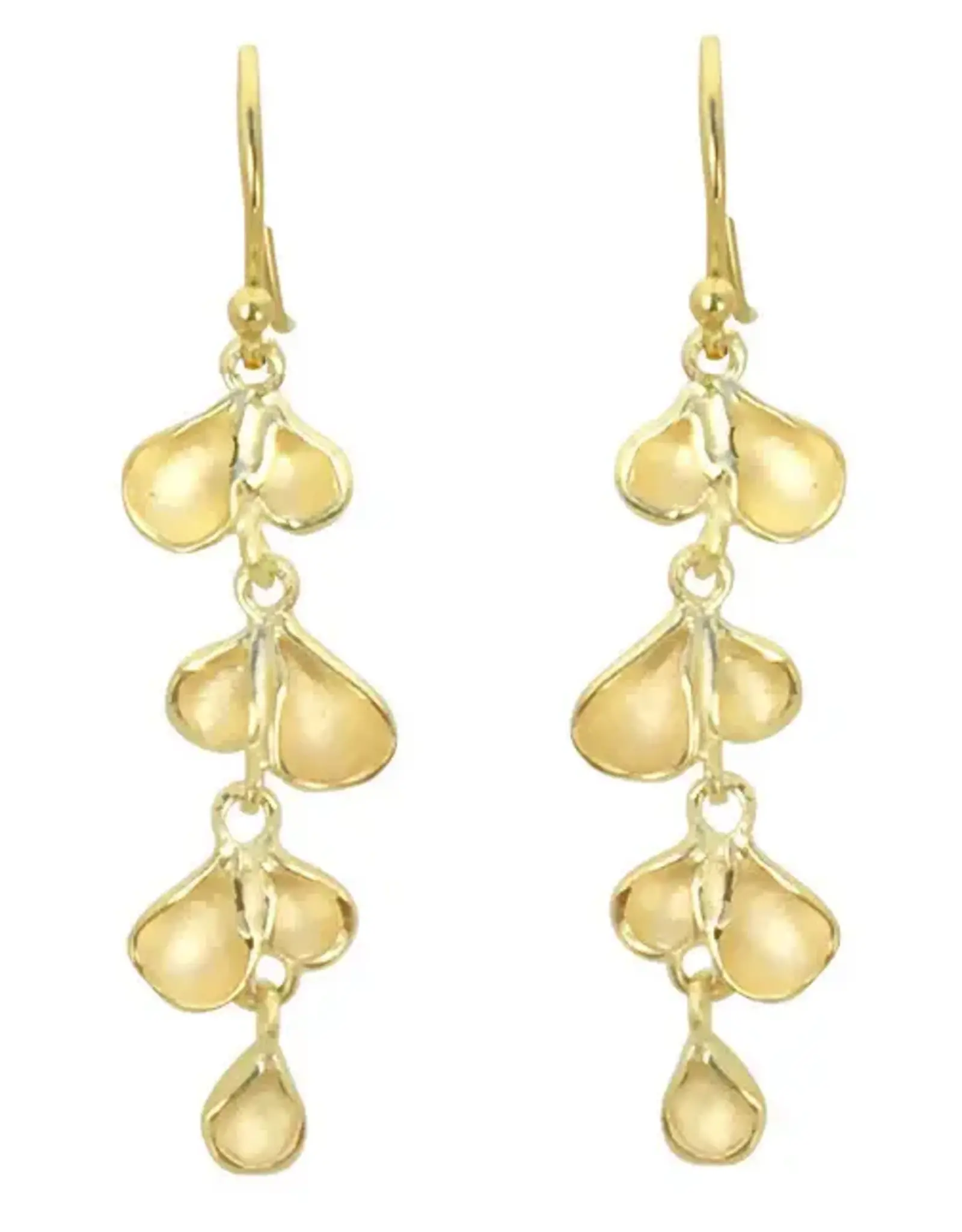 Sarah Richardson Jewelry Long Petal Pod Earrings PER40V Hook