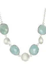 Sarah Richardson Jewelry Stepping Stone Necklace PNK75VGFAQ