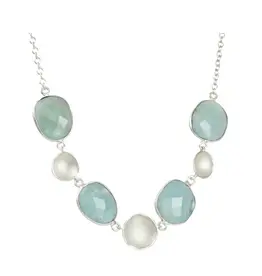 Sarah Richardson Jewelry Stepping Stone Necklace PNK75VGFAQ