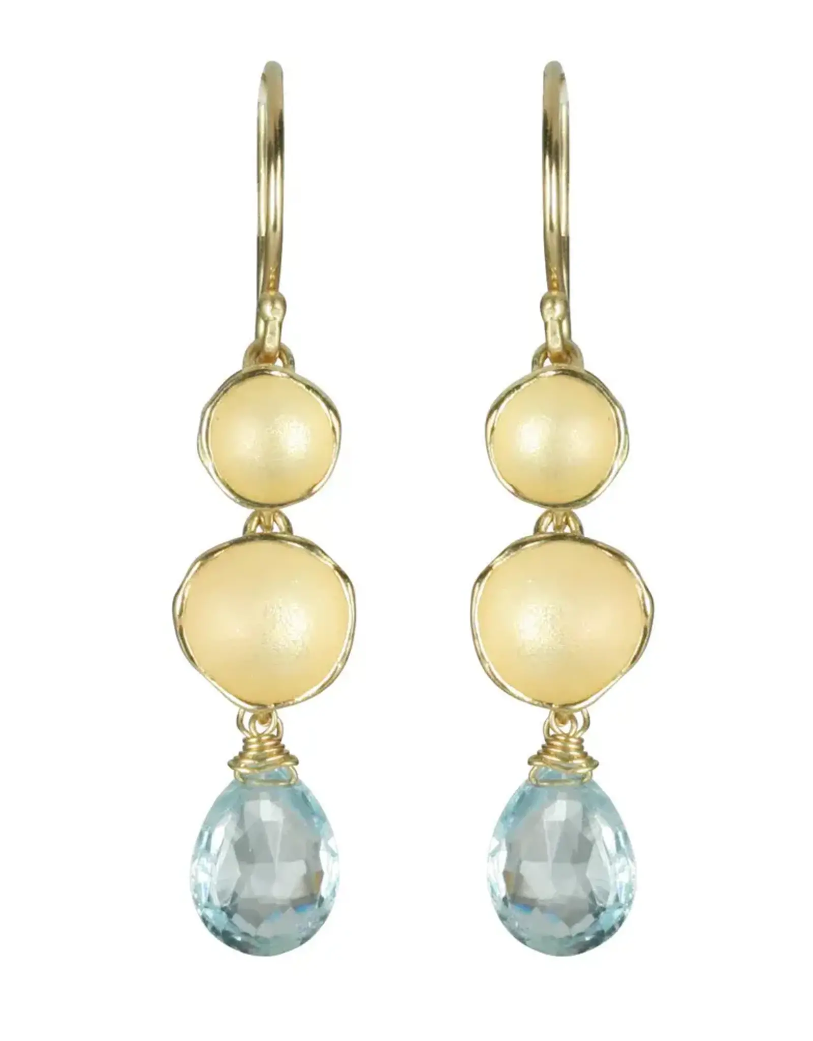 Sarah Richardson Jewelry Double Pod Drop Earrings PER19VAQ Hook