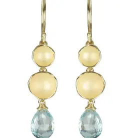 Sarah Richardson Jewelry Double Pod Drop Earrings PER19VAQ Hook