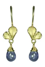 Sarah Richardson Jewelry Petite Double Petal Drop Earrings PER39VLBT Hook