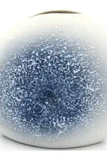 Art Floral Trading 226SF9BLUE Diva Round Mini Vase