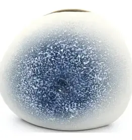 Art Floral Trading 226SF9BLUE Diva Round Mini Vase