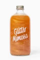 Wood Stove Kitchen Cocktail/Mocktail Mixer 16 oz- Glitter Mimosa
