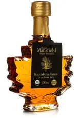 Mansfield Maple Products Vermont Maple Leaf Bottle/Syrup 100 ml