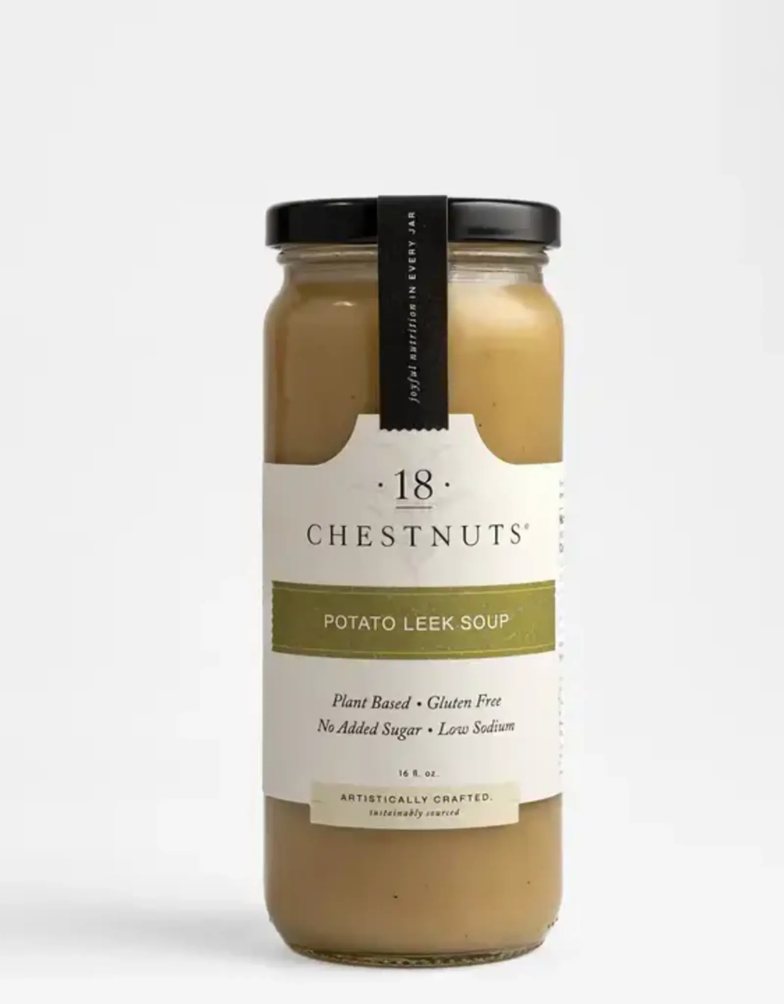 18 Chestnuts Potato Leek Soup- 16 oz