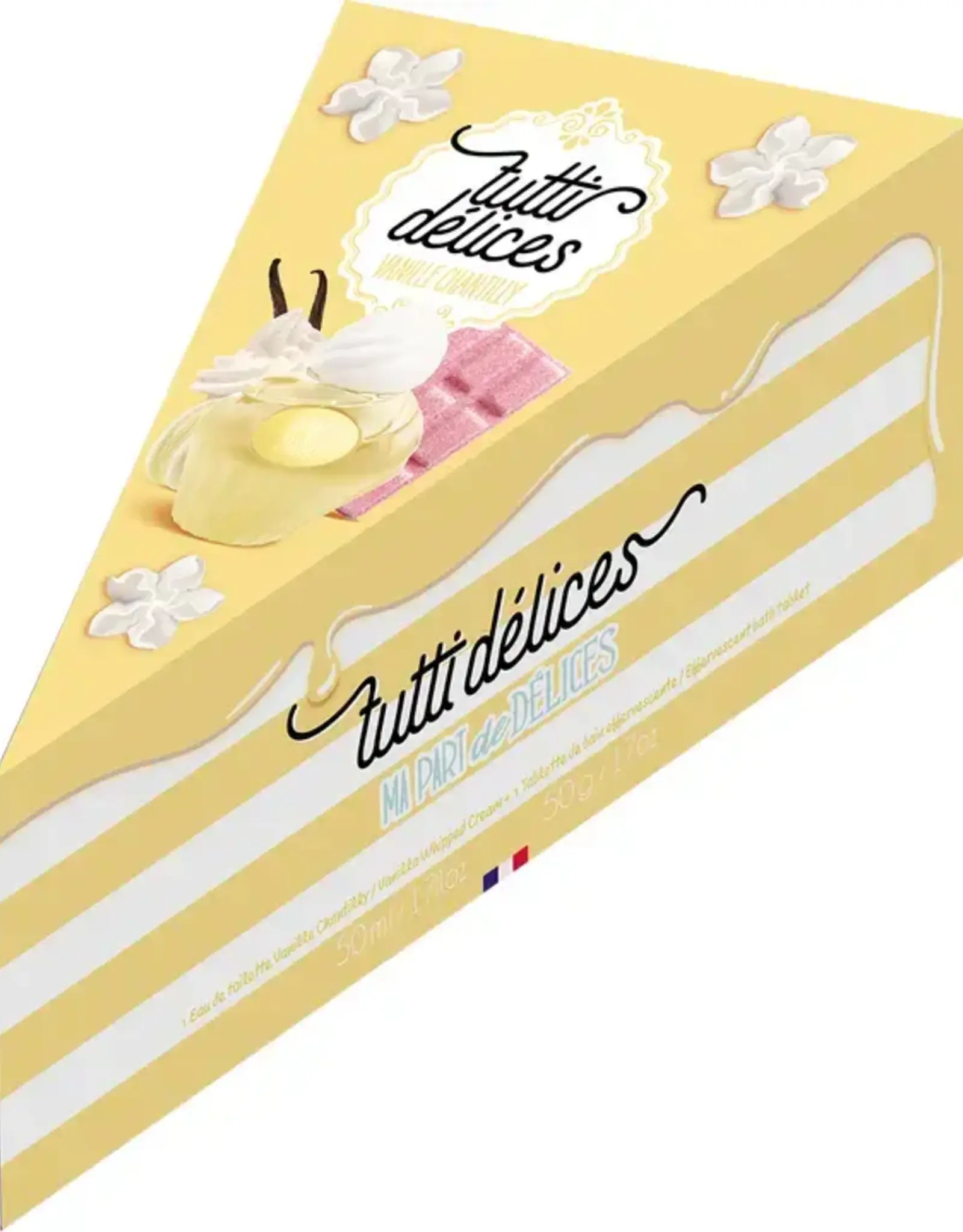 Tutti Delices Gift Set- Vanilla Chantilly 50 ML+Bath Tablet