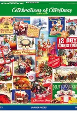 White Mountain Puzzles Celebrations of Christmas 1000 Pc