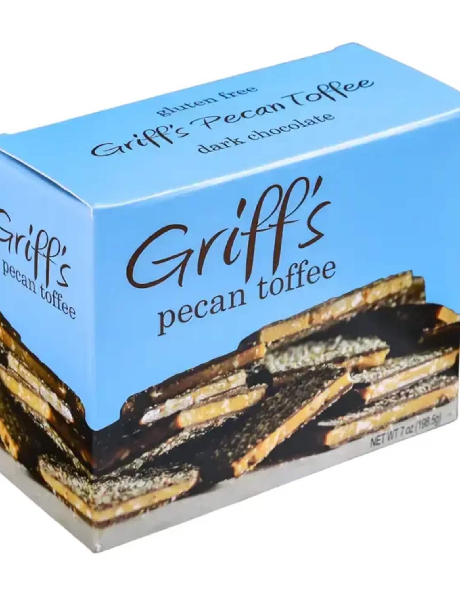 Griffs Toffee Pecan Toffee 7 oz.