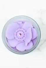 Multifaceted Flower Candle- Poppy 2.5 oz