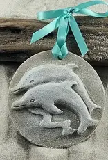 The Sand Store Dolphins Jumping Sand Ornament