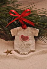 The Sand Store Baby's First Christmas Sand Ornament