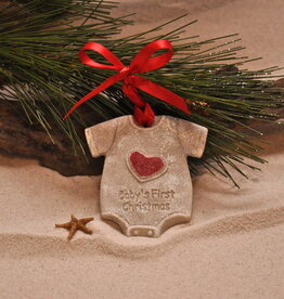The Sand Store Baby's First Christmas Sand Ornament
