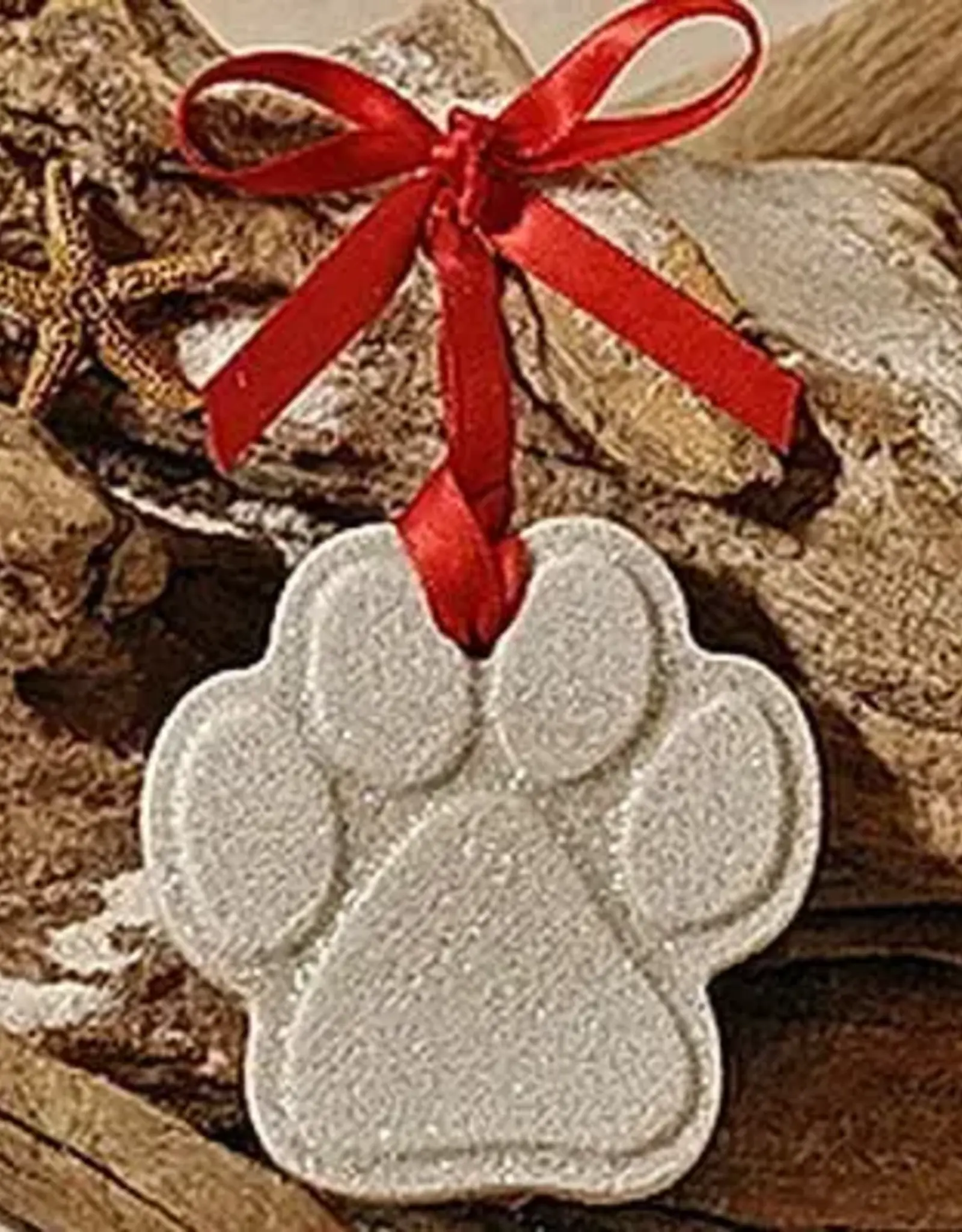 The Sand Store Pawprint Sand Ornament