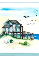 Quillin Cards Beach House Card