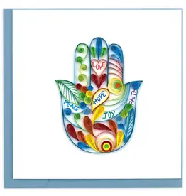 Quillin Cards Hamsa Hand Card