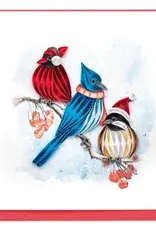 Quillin Cards Birds in Winter Card