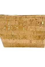 Natalie Therese Small Cork Zipper Pouch-  Gold Splash