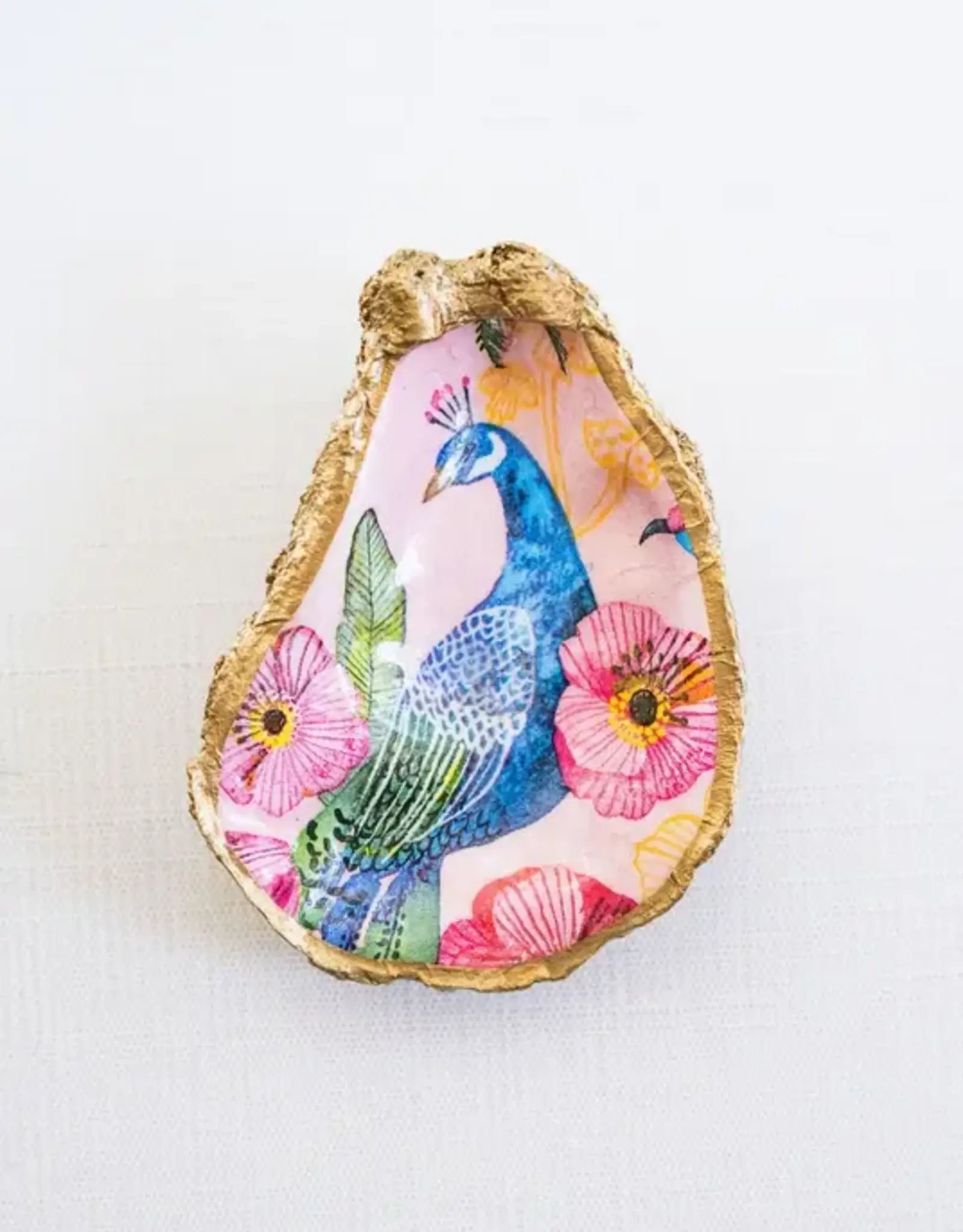 Grit + Grace Oyster Dish - Peacock