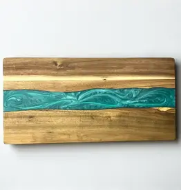 Nikita Fine Art Rectangular Resin Acacia Cheese Board 18 x 9