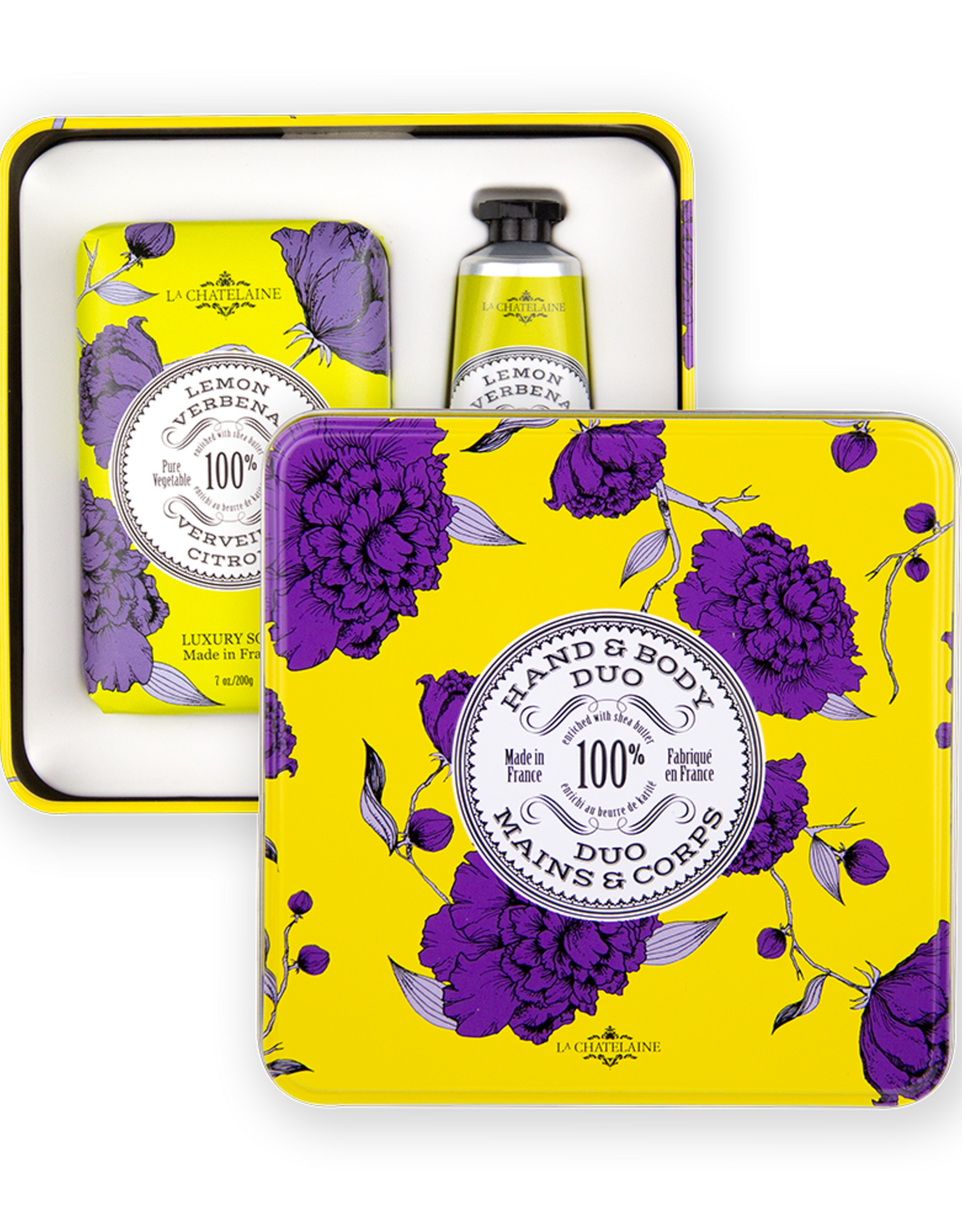 La Chatelaine Lemon Verbena Hand + Body Duo