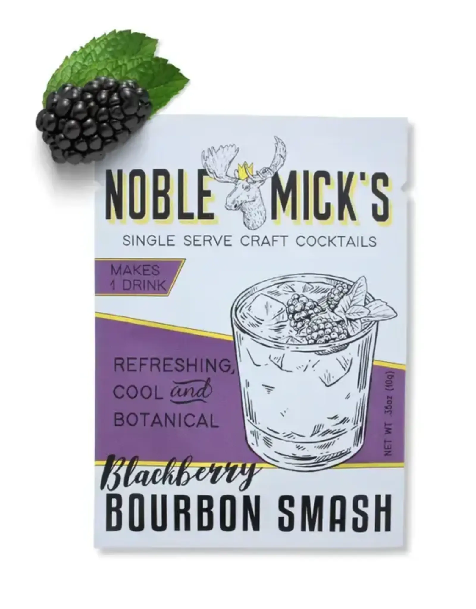 Noble Mick's Blackberry Bourbon Smash