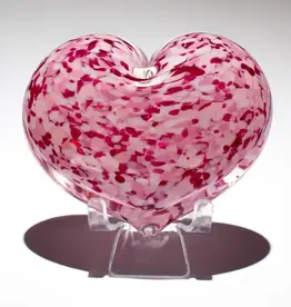 Epiphany Studios Heart Paperweight- Wild Rose