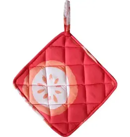 Global Mamas Pot Holder- Citrus Papaya