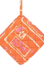 Global Mamas Pot Holder- Mocktails- Orange