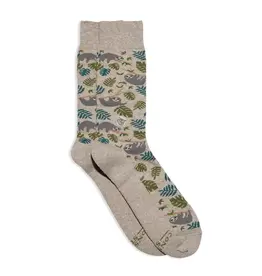 Conscious Step Socks that Protect Sloths - Medium