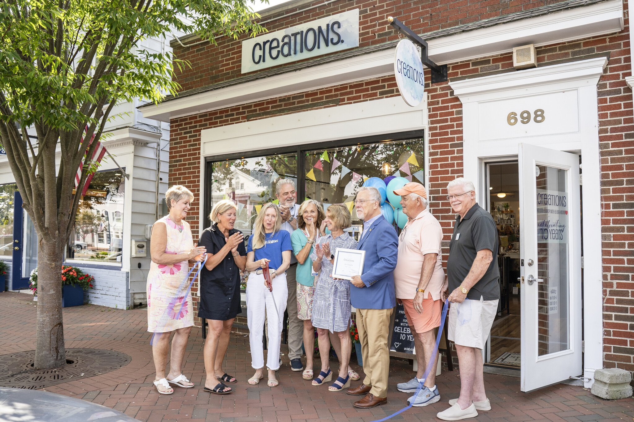 10th Anniversary Ribbon Cutting