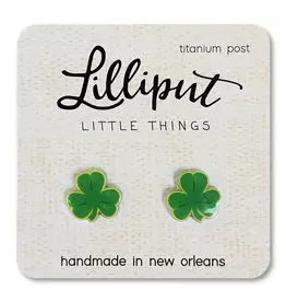 Lilliput Shamrock Earrings
