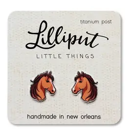 Lilliput Horse Earrings