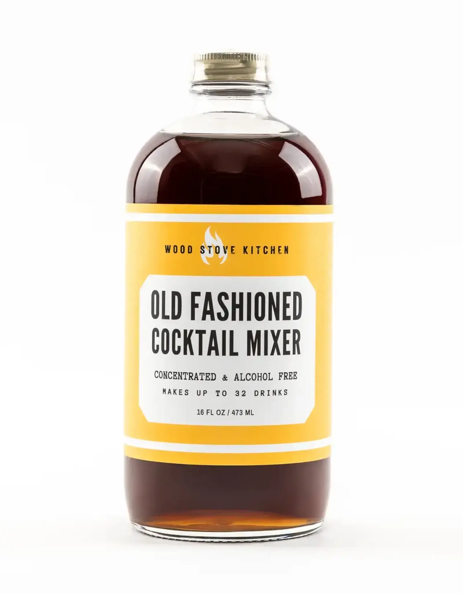 Wood Stove Kitchen Cocktail/Mocktail Mixer 16 oz- Old Fashioned