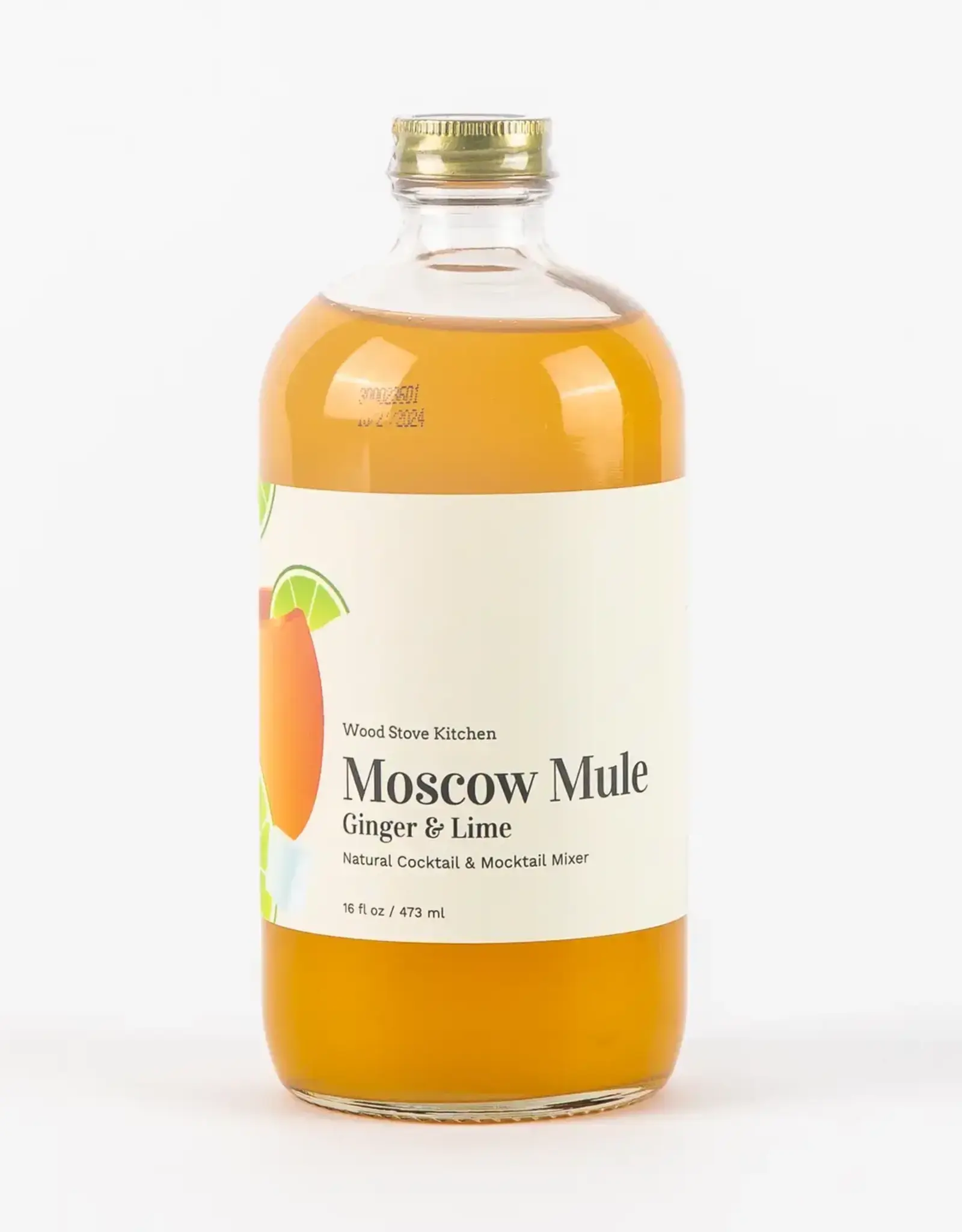 Wood Stove Kitchen Cocktail/Mocktail Mixer 16 oz- Moscow Mule