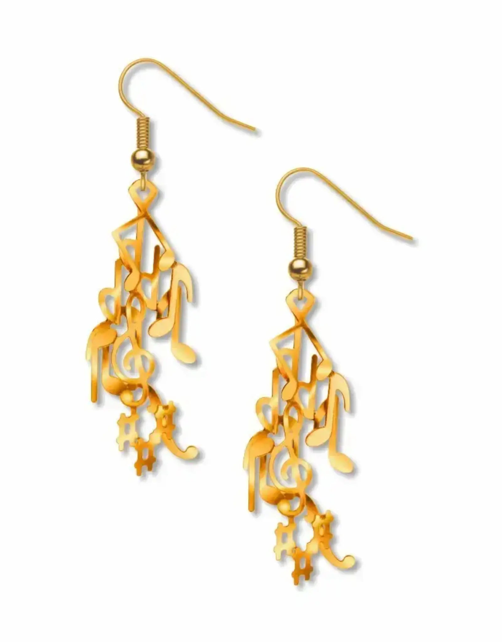 David Howell & Company Musical Notes Earrings