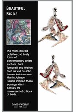 David Howell & Company Beautiful Birds Earrings